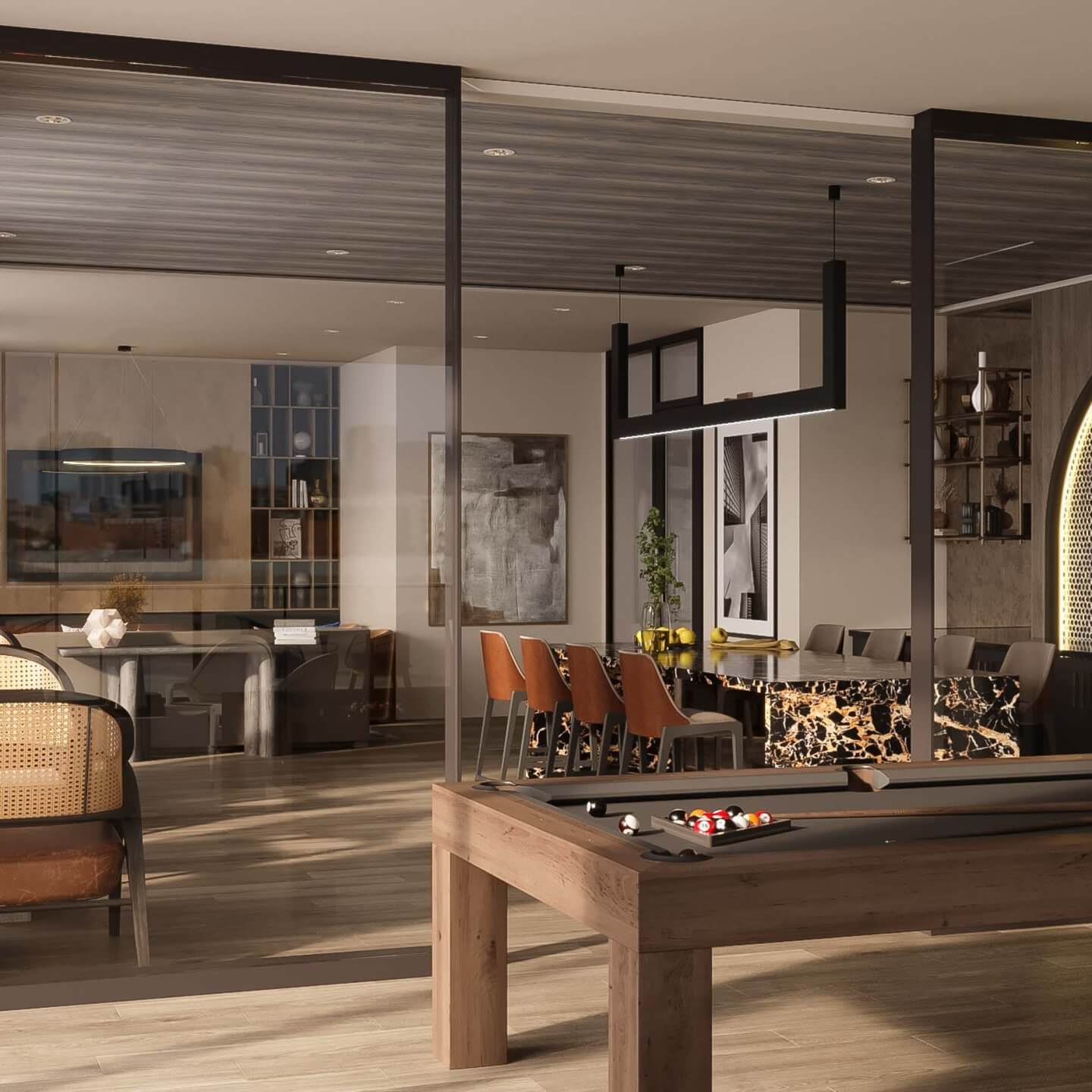 skylounge at the vickery apartments for rent fort worth tx