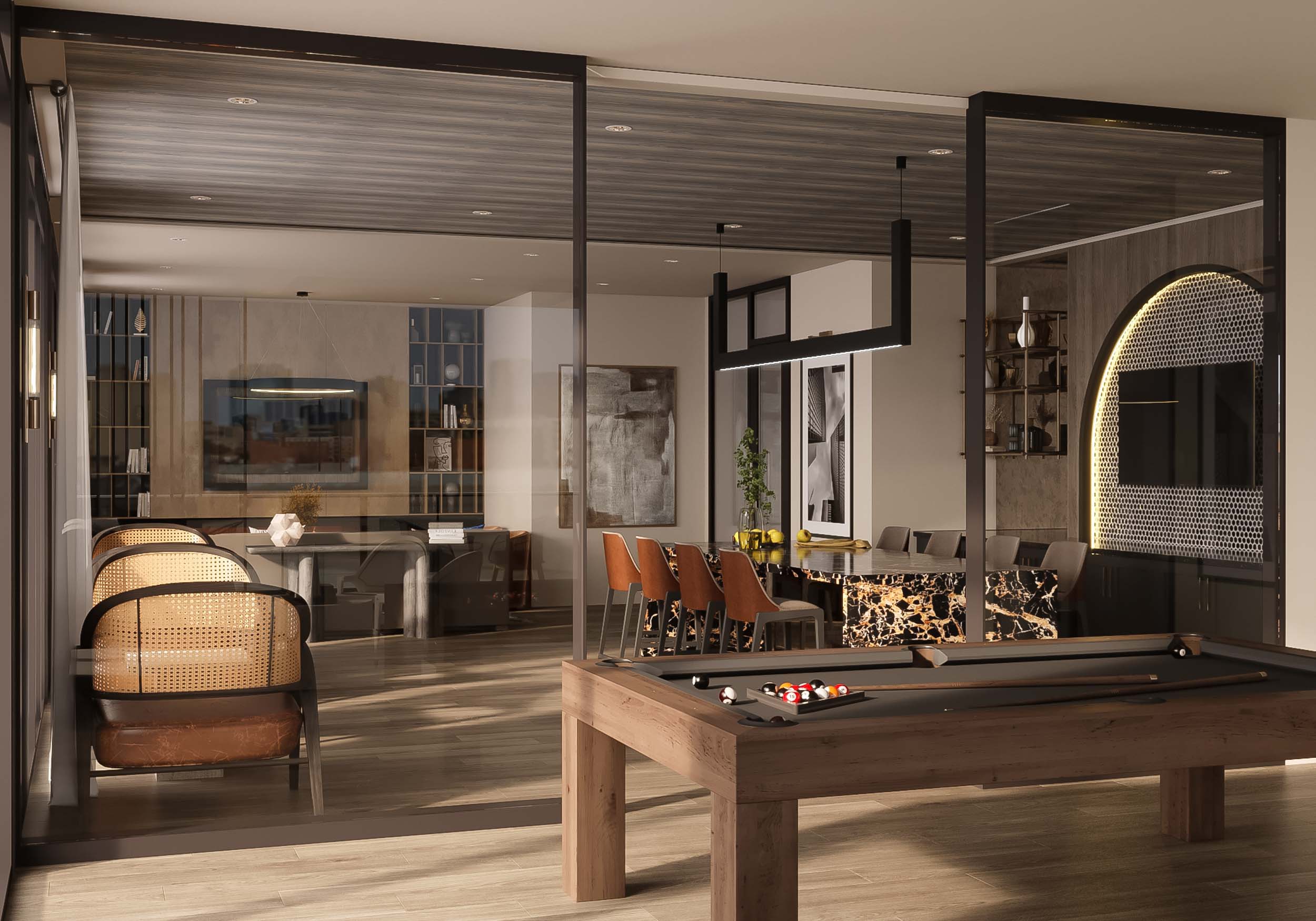 skylounge at the vickery apartments for rent fort worth tx