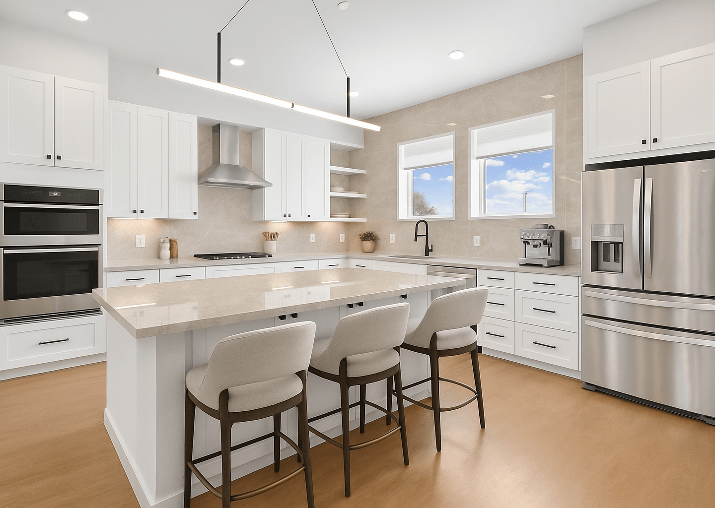 staged kitchen -1