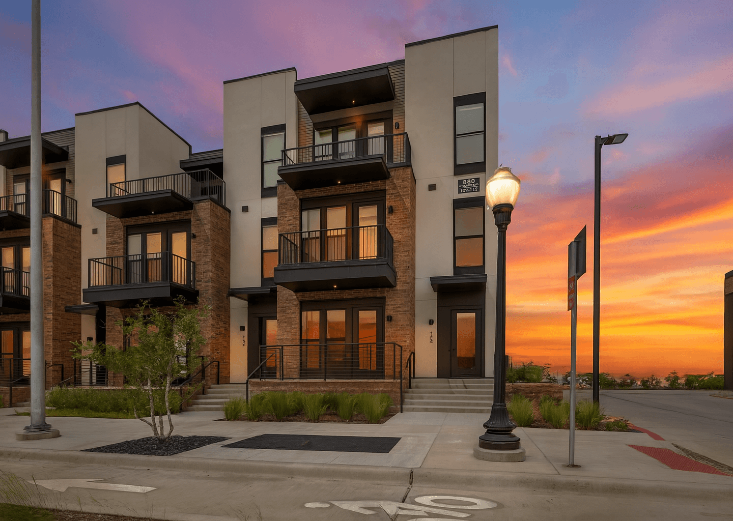 townhomes sunset -2